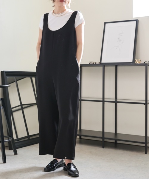 ikiサロペット オールインワン　濃紺 ikiサロペット オールインワン 濃紺