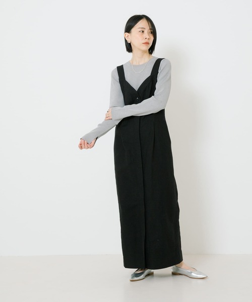 URBAN RESEARCH（アーバンリサーチ）の「リネンジャンパーワンピース 