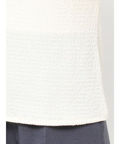 LAGUNAMOON（ラグナムーン）の「クレープカットトップス（Tシャツ/カットソー・レディース・アイボリー/ブラック/グリーン系その他・FREE）」の9枚目の写真