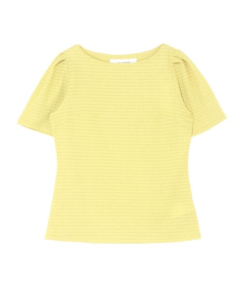 LAGUNAMOON（ラグナムーン）の「クレープカットトップス（Tシャツ/カットソー・レディース・アイボリー/ブラック/グリーン系その他・FREE）」の19枚目の写真