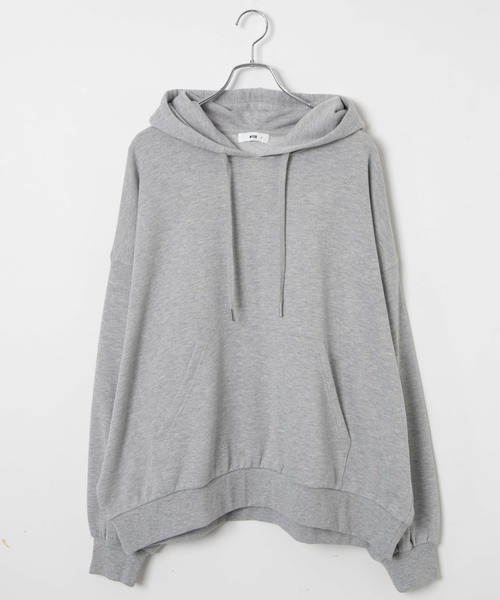 WEGO（ウィゴー）の「WEGO/ルーズフィットプルパーカー（パーカー・レディース・杢グレー/オフホワイト/ブラック・FREE）」の14枚目の写真