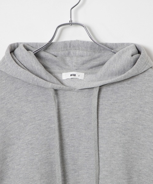 WEGO（ウィゴー）の「WEGO/ルーズフィットプルパーカー（パーカー・レディース・杢グレー/オフホワイト/ブラック・FREE）」の16枚目の写真