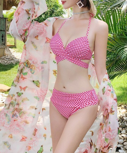 水着　2点セット　まとめ売り セール】[2点セット] ホルターネックビキニ（水着）｜Riff（リフ）の