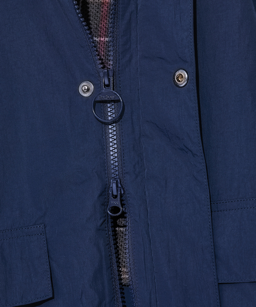 Barbour(バブアー)の「【BARBOUR】SPEY / リップストップ ショートブルゾン(ブルゾン・メンズ・セージグリーン/ネイビー・48/46)」の6枚目の写真