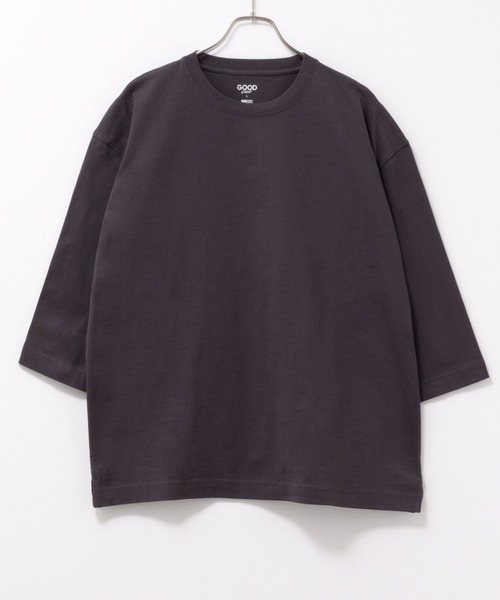 Mac-House(マックハウス)の「【 ユニセックス 】 GOOD CREW USコットン 7分袖Tシャツ 綿100(Tシャツ/カットソー・メンズ・チャコールグレー/ベージュ/ホワイト/グレー/ブラック/ブルー・L/S/XL/M/XXL)」の20枚目の写真