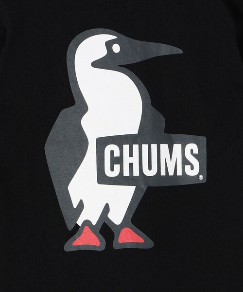 FREAK'S STORE（フリークスストア）の「限定展開 CHUMS/チャムス KIDS Booby Logo T-Shirt キッズサイズ バックプリントTシャツ/CH21-1282（Tシャツ/カットソー・キッズ・オフホワイト/ネイビー/ベージュ/ブラック/ホワイト・X-LARGE/LARGE/MEDIUM/SMALL）」の8枚目の写真