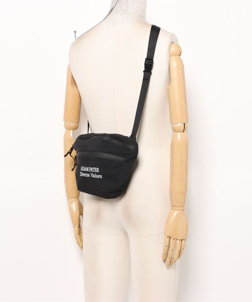 ADAM PATEK(アダムパテック)の「【Km】【it】【ADAM PATEK】nylon mini shoulder bag/ナイロンミニショルダーバッグ(ショルダーバッグ・メンズ・ブラック/カーキ・FREE)」の5枚目の写真