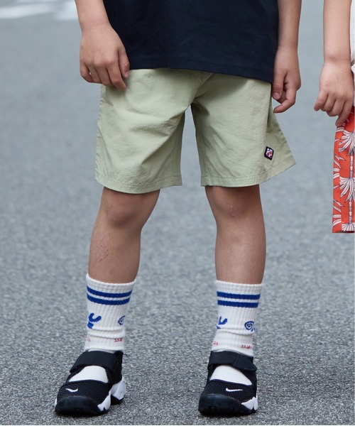 BIG FIELD（ビッグフィールド）の「【水陸両用】バギーショーツ/UVカット（80～150cm）（その他パンツ・キッズ・グレー/ピンク/ブラウン/イエロー系その他/ブラック/オフホワイト/オレンジ系その他/ブルー/エメラルド/マルチ/オレンジ/ベージュ/ネイビー/イエロー/パープル/ライトグリーン・100/90/80/95/110/150/140/130/120）」の5枚目の写真