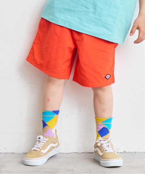 BIG FIELD（ビッグフィールド）の「【水陸両用】バギーショーツ/UVカット（80～150cm）（その他パンツ・キッズ・グレー/ピンク/ブラウン/イエロー系その他/ブラック/オフホワイト/オレンジ系その他/ブルー/エメラルド/マルチ/オレンジ/ベージュ/ネイビー/イエロー/パープル/ライトグリーン・100/90/80/95/110/150/140/130/120）」の14枚目の写真