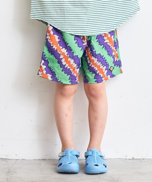 BIG FIELD（ビッグフィールド）の「【水陸両用】バギーショーツ/UVカット（80～150cm）（その他パンツ・キッズ・グレー/ピンク/ブラウン/イエロー系その他/ブラック/オフホワイト/オレンジ系その他/ブルー/エメラルド/マルチ/オレンジ/ベージュ/ネイビー/イエロー/パープル/ライトグリーン・100/90/80/95/110/150/140/130/120）」の6枚目の写真