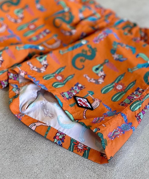 BIG FIELD（ビッグフィールド）の「【水陸両用】バギーショーツ/UVカット（80～150cm）（その他パンツ・キッズ・グレー/ピンク/ブラウン/イエロー系その他/ブラック/オフホワイト/オレンジ系その他/ブルー/エメラルド/マルチ/オレンジ/ベージュ/ネイビー/イエロー/パープル/ライトグリーン・100/90/80/95/110/150/140/130/120）」の18枚目の写真