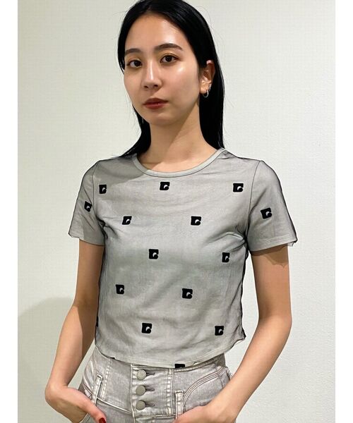 EMODA(エモダ)の「チュールレイヤードトップス(Tシャツ/カットソー・レディース・ブラック/ホワイト/ブルー・FREE)」の22枚目の写真