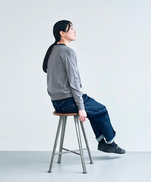 HAU(ハウ)の「ニットカーディガン suvin(カーディガン/ボレロ・レディース・アイボリー/グレー/ライム/ピンク・MEDIUM)」の22枚目の写真