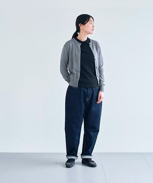 HAU(ハウ)の「ニットカーディガン suvin(カーディガン/ボレロ・レディース・アイボリー/グレー/ライム/ピンク・MEDIUM)」の20枚目の写真