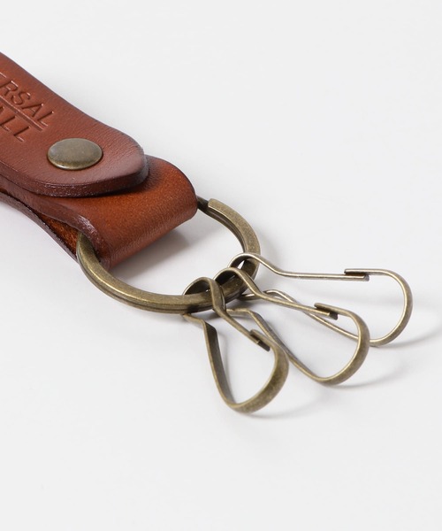 ITEMS URBANRESEARCH（アイテムズ アーバンリサーチ）の「UNIVERSAL OVERALL　Leather Key Holder B（その他小物・メンズ・ブラック/ダークブラウン/ブラウン・-）」の8枚目の写真