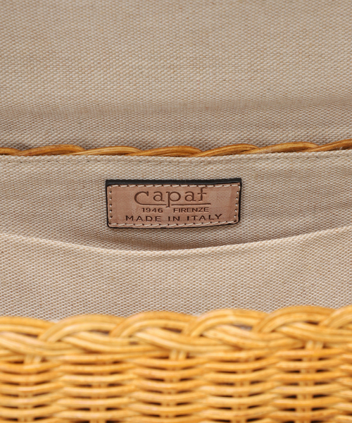 capaf(カパフ)の「【CAPAF/カパフ】別注バンブーハンドル バッグ(かごバッグ・レディース・ブラック・FREE)」の8枚目の写真