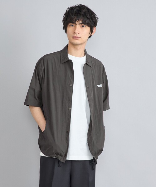 PENNEYS（ぺニーズ）の「Penneys（ぺニーズ）別注ナイロンシャツジャケット（WEB限定カラー/サイズ）（その他アウター・メンズ・ブラック/ダークグレー/ロイヤルブルー・M/L/XL）」の8枚目の写真