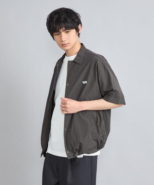 PENNEYS（ぺニーズ）の「Penneys（ぺニーズ）別注ナイロンシャツジャケット（WEB限定カラー/サイズ）（その他アウター・メンズ・ブラック/ダークグレー/ロイヤルブルー・M/L/XL）」の9枚目の写真