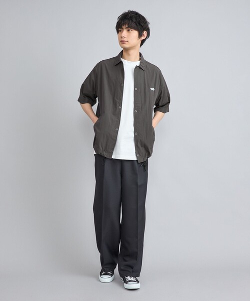 PENNEYS（ぺニーズ）の「Penneys（ぺニーズ）別注ナイロンシャツジャケット（WEB限定カラー/サイズ）（その他アウター・メンズ・ブラック/ダークグレー/ロイヤルブルー・M/L/XL）」の11枚目の写真