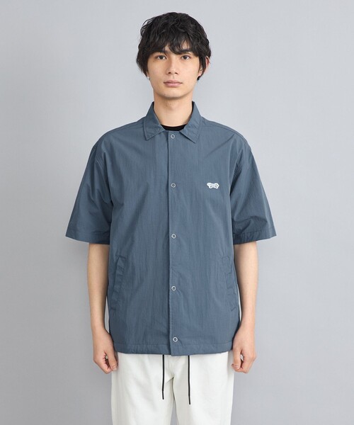 PENNEYS（ぺニーズ）の「Penneys（ぺニーズ）別注ナイロンシャツジャケット（WEB限定カラー/サイズ）（その他アウター・メンズ・ブラック/ダークグレー/ロイヤルブルー・M/L/XL）」の14枚目の写真