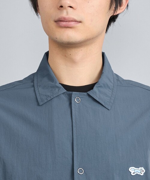 PENNEYS（ぺニーズ）の「Penneys（ぺニーズ）別注ナイロンシャツジャケット（WEB限定カラー/サイズ）（その他アウター・メンズ・ブラック/ダークグレー/ロイヤルブルー・M/L/XL）」の17枚目の写真