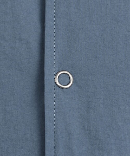 PENNEYS（ぺニーズ）の「Penneys（ぺニーズ）別注ナイロンシャツジャケット（WEB限定カラー/サイズ）（その他アウター・メンズ・ブラック/ダークグレー/ロイヤルブルー・M/L/XL）」の22枚目の写真