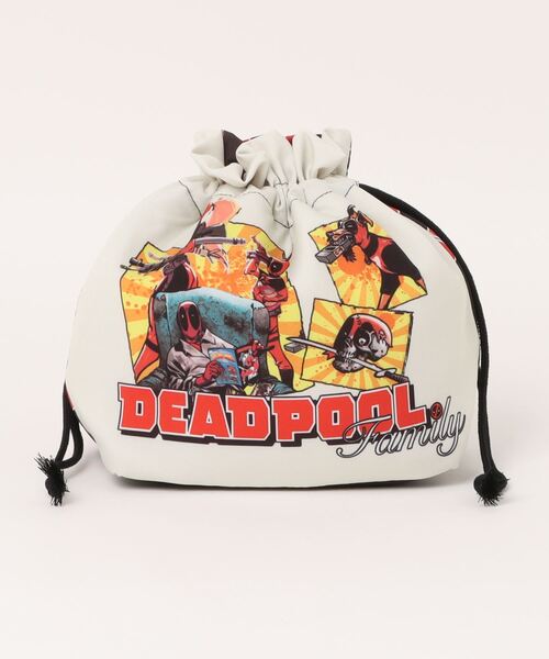 MARVEL（マーベル）の「【 MARVEL 】 マチ付き巾着 24S4（ポーチ・メンズ・その他1/その他2/その他3・FREE）」の3枚目の写真