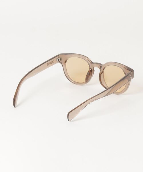 X-girl（エックスガール）の「MILLS LOGO CLEAR FRAME SUNGLASSES（サングラス・レディース・ブラウン/グレー・ONE SIZE）」の10枚目の写真