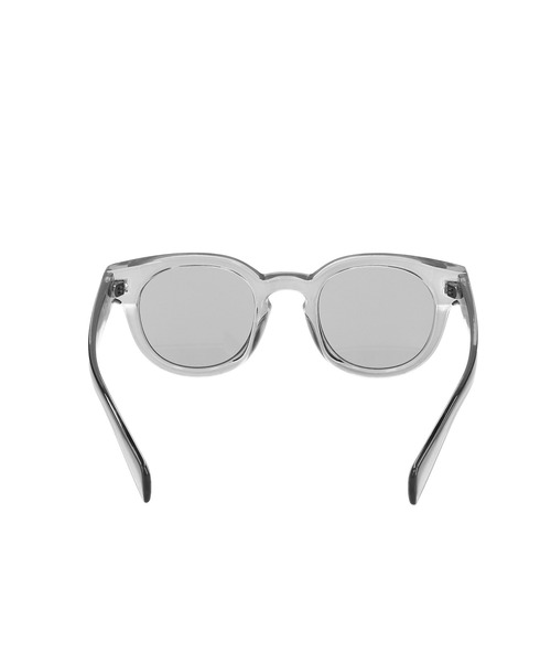 X-girl（エックスガール）の「MILLS LOGO CLEAR FRAME SUNGLASSES（サングラス・レディース・ブラウン/グレー・ONE SIZE）」の5枚目の写真