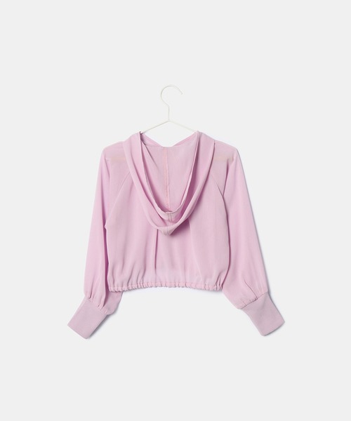新品タグ付き　Paradise Picnic　33℃　ピグメントシアーブルゾン Paradise Picnic（パラダイスピクニック）の「33℃ シアーZIP