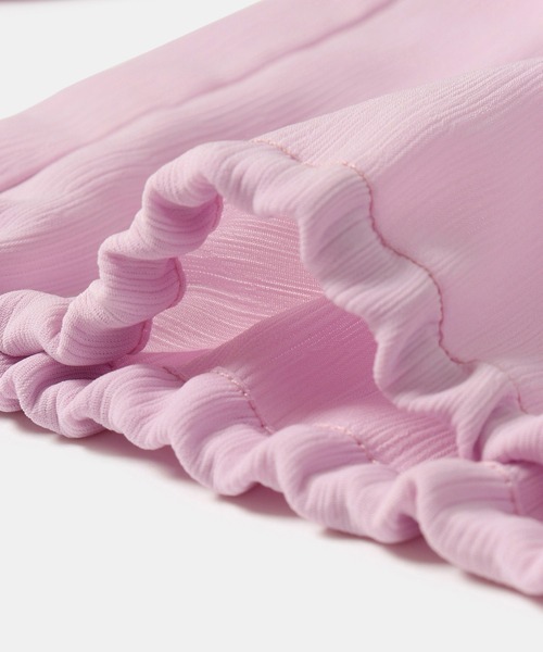 ROPE' PICNIC(ロペピクニック)の「【KIDS】クロップドシアーブルゾンパーカー(ブルゾン・キッズ・ブラック/ダークラベンダー・110/120/130/140/150)」の12枚目の写真