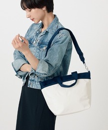 LeSportsac（レスポートサック）の「BUCKET TOTE メレンゲ/ネイビー（トートバッグ・メンズ）」