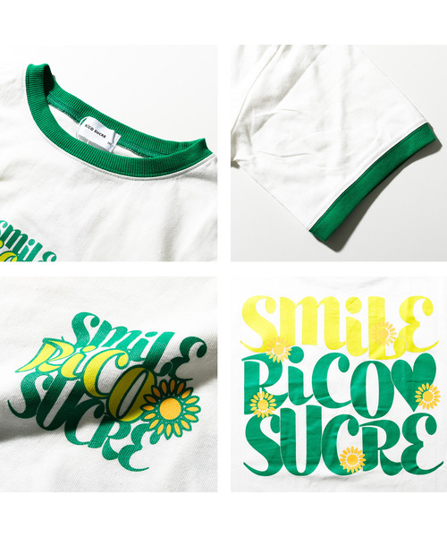 RiCO SUCRE(リコシュクレ)の「バックプリントリンガーTシャツ(Tシャツ/カットソー・キッズ・ブラック/ブルー/グリーン・140/160/130/165/150)」の15枚目の写真