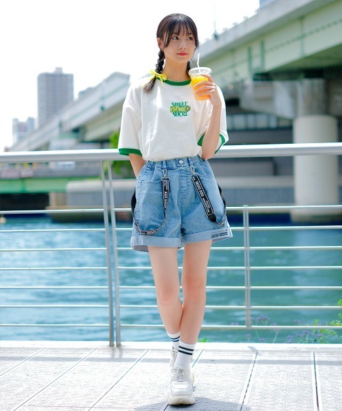 RiCO SUCRE(リコシュクレ)の「バックプリントリンガーTシャツ(Tシャツ/カットソー・キッズ・ブラック/ブルー/グリーン・140/160/130/165/150)」の20枚目の写真