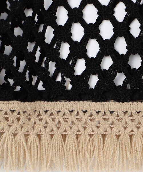 BY MALENE BIRGER（バイマレーネビルガー）の「BY MALENE BIRGER CYMBELINE クロシェトップス（ニット/セーター・レディース・ブラック・34）」の10枚目の写真