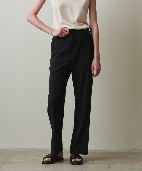 Steven Alan(スティーブンアラン)の「<Steven Alan>セミフレア ネップ パンツ(その他パンツ・レディース・ブラック/ベージュ・L/M/S)」の15枚目の写真