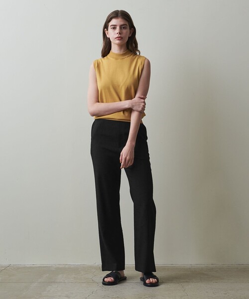 Steven Alan(スティーブンアラン)の「<Steven Alan>セミフレア ネップ パンツ(その他パンツ・レディース・ブラック/ベージュ・L/M/S)」の19枚目の写真