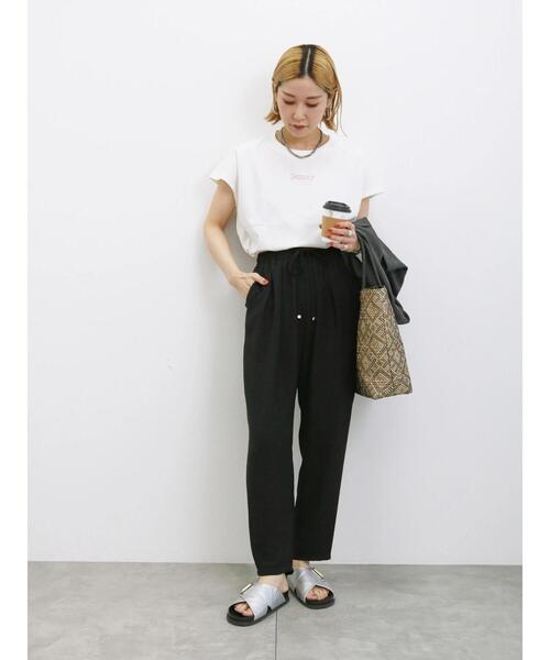 Samansa Mos2 blue（サマンサモスモスブルー）の「アソートペーパートートバッグ（ハンドバッグ・レディース・キナリ/ブラック/ブルー・F）」の9枚目の写真