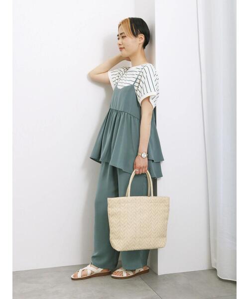 Samansa Mos2 blue（サマンサモスモスブルー）の「アソートペーパートートバッグ（ハンドバッグ・レディース・キナリ/ブラック/ブルー・F）」の18枚目の写真