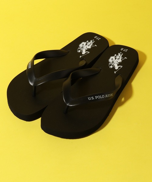 U.S. POLO ASSN.（ユーエスポロアッスン）の「【U.S. POLO ASSN./ユーエスポロアッスン】ビーチサンダル（サンダル・メンズ・ブラック系3/ホワイト系1/ホワイト系2/ブラック系1/ホワイト系3/ブラック系2・24.0cm/23.0cm/25.0cm/22.0cm/28.0cm/27.0cm/26.0cm）」の17枚目の写真