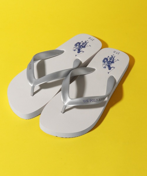 U.S. POLO ASSN.（ユーエスポロアッスン）の「【U.S. POLO ASSN./ユーエスポロアッスン】ビーチサンダル（サンダル・メンズ・ブラック系3/ホワイト系1/ホワイト系2/ブラック系1/ホワイト系3/ブラック系2・24.0cm/23.0cm/25.0cm/22.0cm/28.0cm/27.0cm/26.0cm）」の18枚目の写真