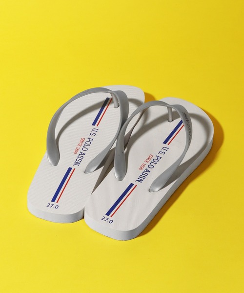 U.S. POLO ASSN.（ユーエスポロアッスン）の「【U.S. POLO ASSN./ユーエスポロアッスン】ビーチサンダル（サンダル・メンズ・ブラック系3/ホワイト系1/ホワイト系2/ブラック系1/ホワイト系3/ブラック系2・24.0cm/23.0cm/25.0cm/22.0cm/28.0cm/27.0cm/26.0cm）」の8枚目の写真