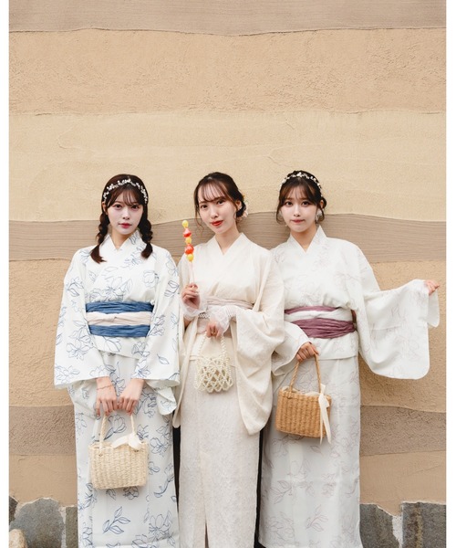 新品⭐︎パルエルフィー　プリンセス浴衣セット　パニエ、パールベルト付き 新品⭐︎パルエルフィー プリンセス浴衣セット パニエ、パール