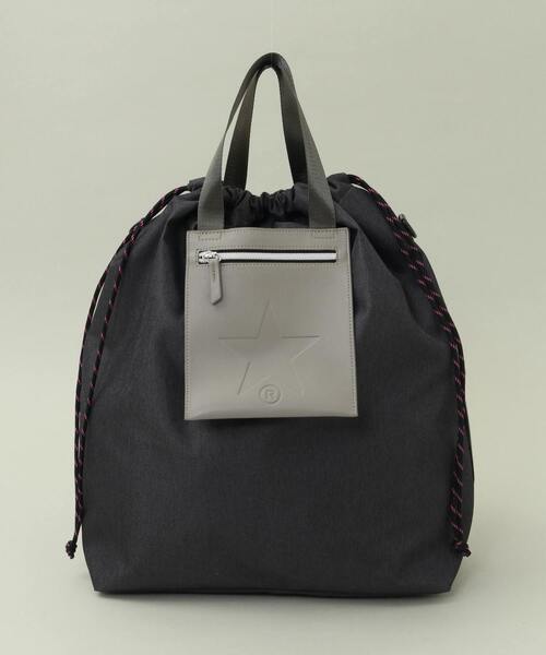 CONVERSE TOKYO（コンバーストウキョウ）の「FRONT POCKET 3WAY BACKPACK（バックパック/リュック・レディース・グレー/ブラック/ライトグレー・FREE）」の3枚目の写真