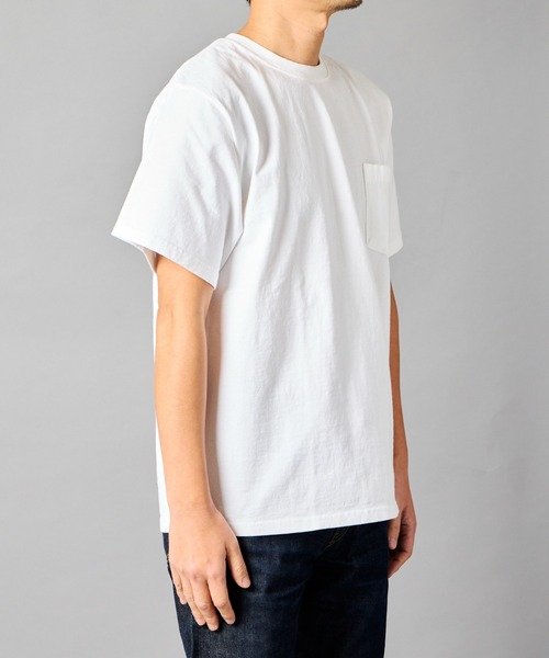 Goodwear(Since1983)（グッドウェア）の「【 GOODWEAR / グッドウェア 】REGULAR FIT SHORTSLEEVE TEE / レギュラーフィット 半袖Tシャツ(アメリカ製)（Tシャツ/カットソー・メンズ・ホワイト/ピンク/ベージュ/ネイビー/パープル/ブラック/ターコイズブルー/ライトイエロー・S/M/L/XL/XXL/XS）」の9枚目の写真
