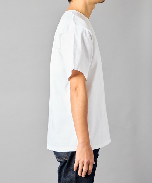 Goodwear(Since1983)（グッドウェア）の「【 GOODWEAR / グッドウェア 】REGULAR FIT SHORTSLEEVE TEE / レギュラーフィット 半袖Tシャツ(アメリカ製)（Tシャツ/カットソー・メンズ・ホワイト/ピンク/ベージュ/ネイビー/パープル/ブラック/ターコイズブルー/ライトイエロー・S/M/L/XL/XXL/XS）」の10枚目の写真