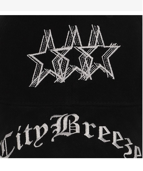 ★citybreeze★ Old English Lettering Ball Cap_BLACK CITYBREEZE] Old English lettering ball cap （Black） 正規品