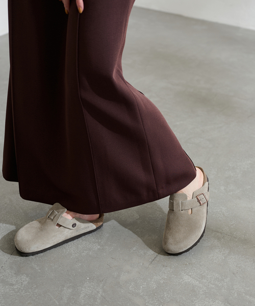 FRAMeWORK（フレームワーク）の「BIRKENSTOCK/ビルケンシュトック Boston Taupe Suede（サンダル・レディース・ベージュ・36/38/37）」の2枚目の写真