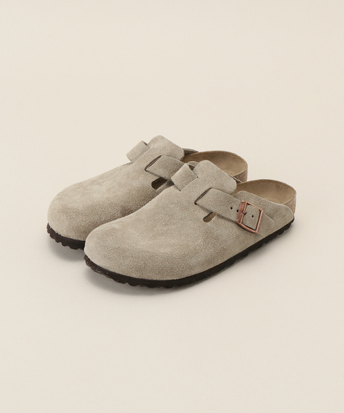 FRAMeWORK（フレームワーク）の「BIRKENSTOCK/ビルケンシュトック Boston Taupe Suede（サンダル・レディース・ベージュ・36/38/37）」の4枚目の写真