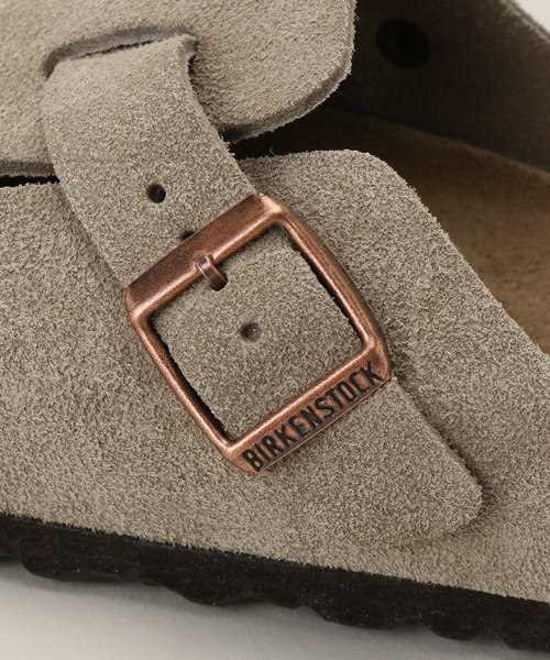 FRAMeWORK（フレームワーク）の「BIRKENSTOCK/ビルケンシュトック Boston Taupe Suede（サンダル・レディース・ベージュ・36/38/37）」の3枚目の写真